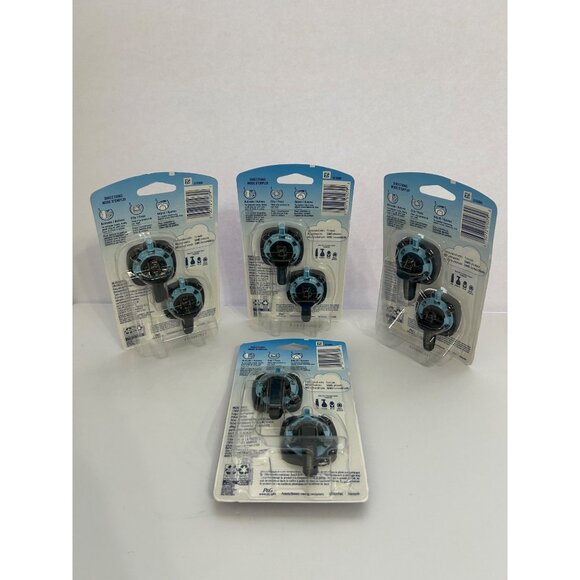 4 Packs Febreze Car Truck Vent Clips Moonlight Breeze Air Fresheners Gain Scent - Picture 2 of 4